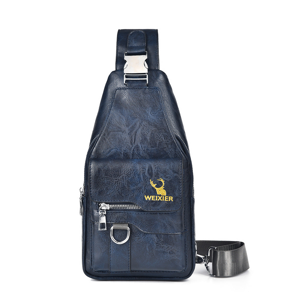 Bolso Bandolera Impermeable Horizonte Urbano Jazz, Viaje Ligero y Versátil