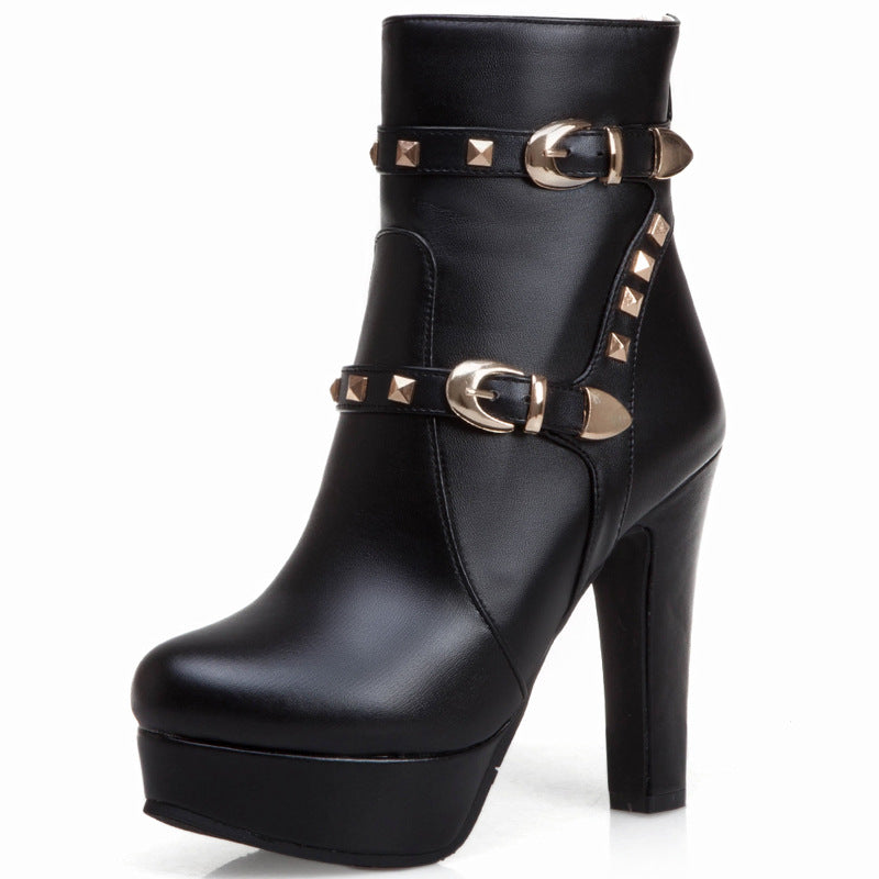 Tacones Altos Cuero Suave Aura Selene Confort, Elegancia y Bienestar Todo el Día