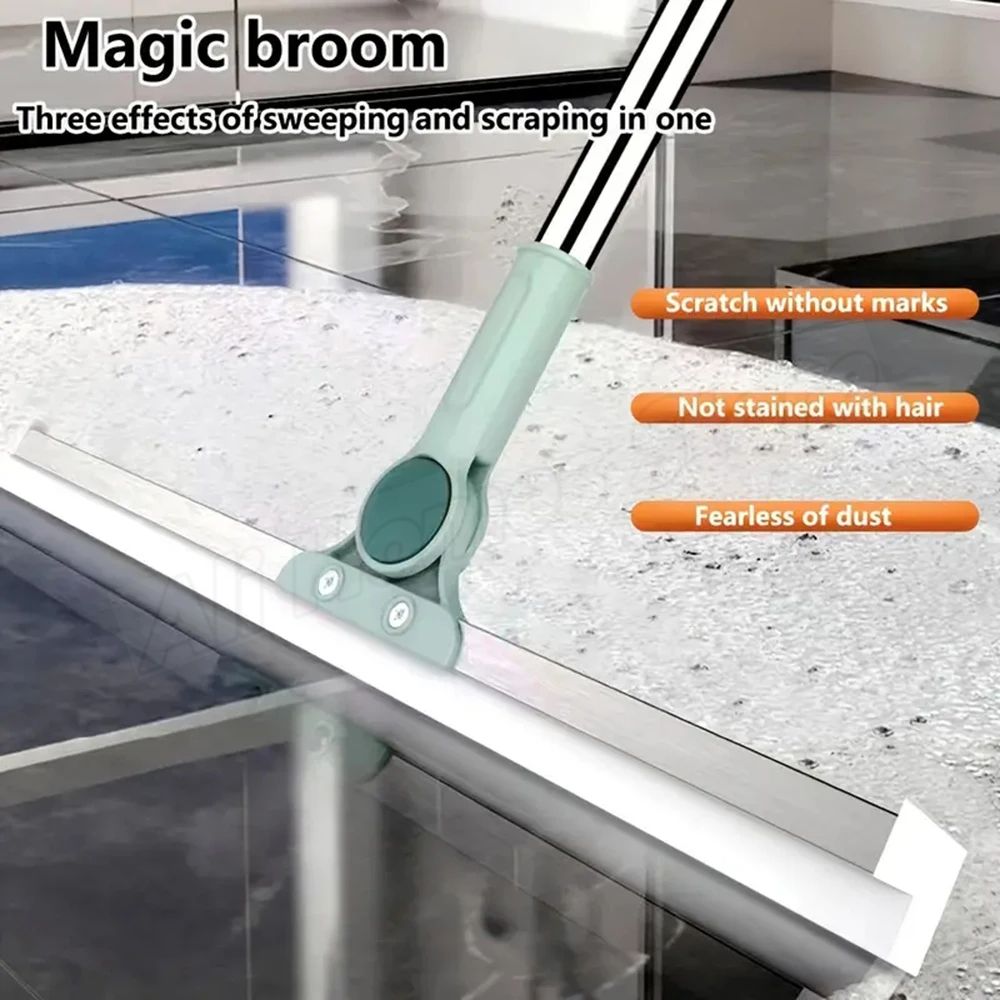 Escoba Multifuncional Silicona Prisma Horizonte, Limpieza Versátil en Todo el Hogar