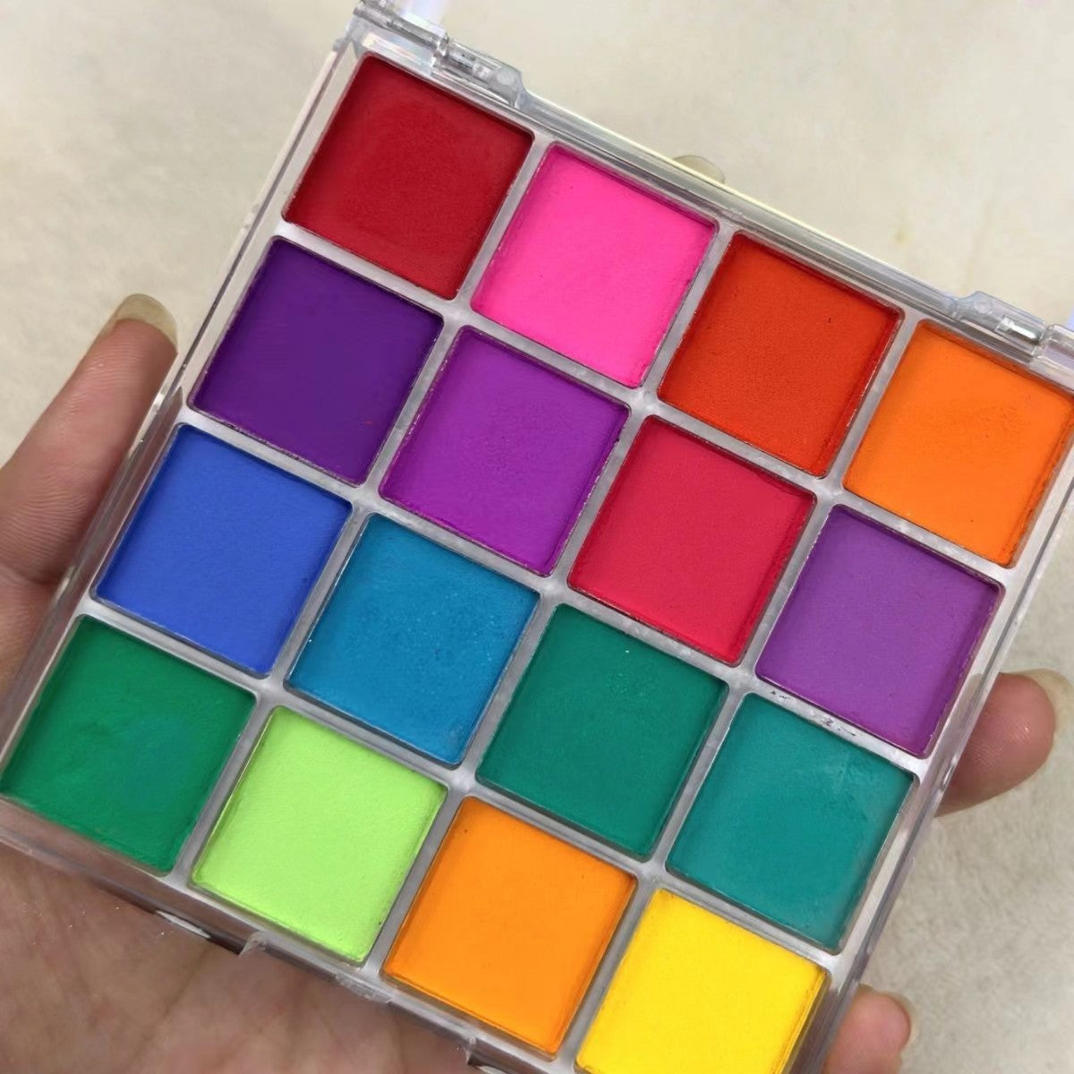 Paleta de Sombras Pigmentación Prisma Arco Jazz, Creatividad Sin Límites