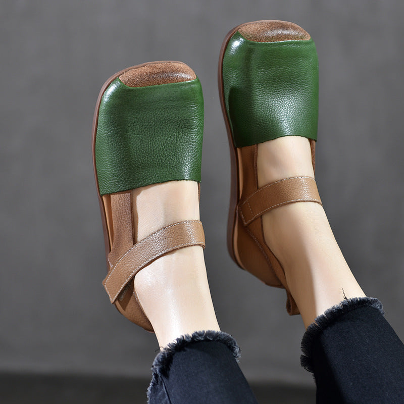 Zapato Casual Cuero Artesanal Aura Prisma Serenidad, Comodidad Fresca y Durabilidad Premium