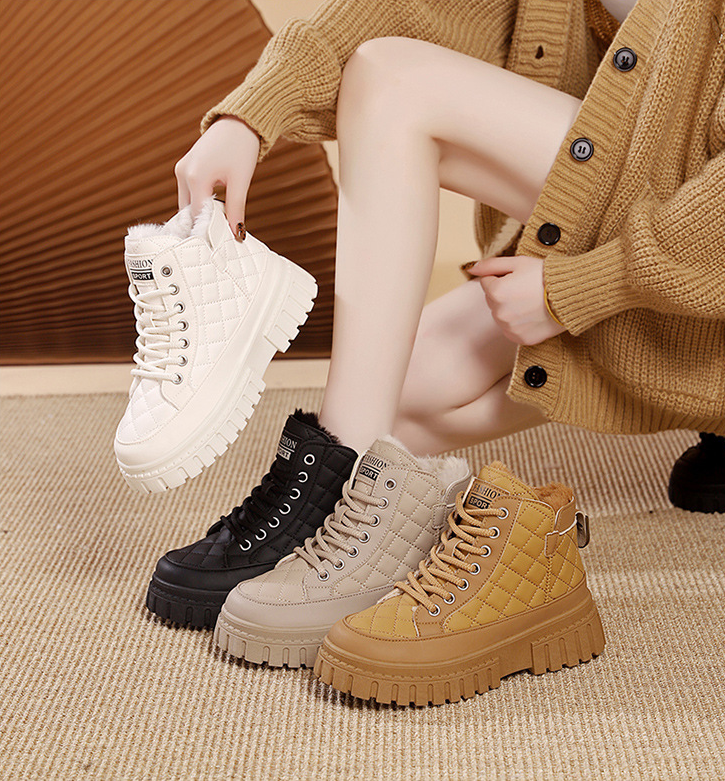 Botas de Invierno Lana Suave Esencia Cumbre Calma, Confort Supremo en Cada Paso