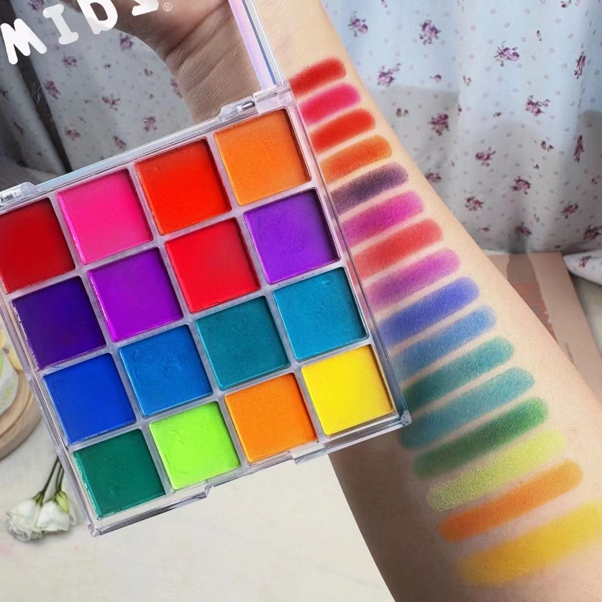 Paleta de Sombras Pigmentación Prisma Arco Jazz, Creatividad Sin Límites