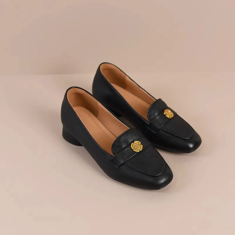 Zapato Ortopédico Cuero Suave Cumbre Esencia Armonía, Postura Saludable Sin Dolor