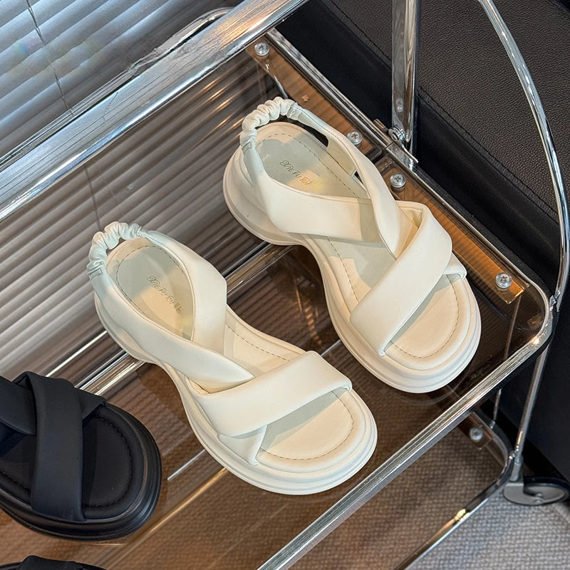 Sandalias Planas Plataforma Suave Horizonte Selva Íntegro, Comodidad y Estilo sin Esfuerzo