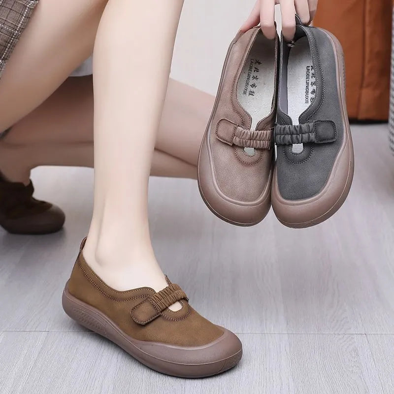 Zapato Ortopédico Elástico Aura Camino Equilibrio, Alivio Inmediato y Postura Saludable