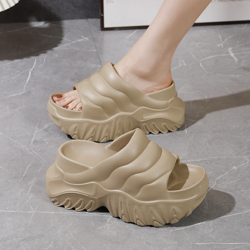 Sandalias Plataforma Ultraligera Aura Horizonte Inspira, Confort Elevado y Amortiguación Superior