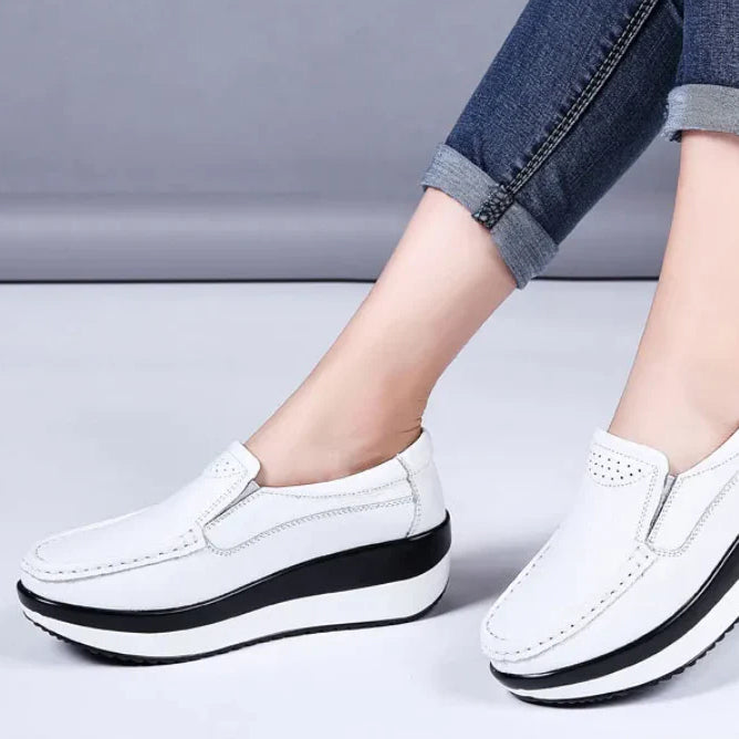 Mocassines Elegantes Costura Artesanal Aura Serenidad, Comodidad Sofisticada Todo el Día