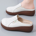 Pantuflas Cerradas Cuero Suave Eclipse Serenidad Aura, Máximo Confort en Casa