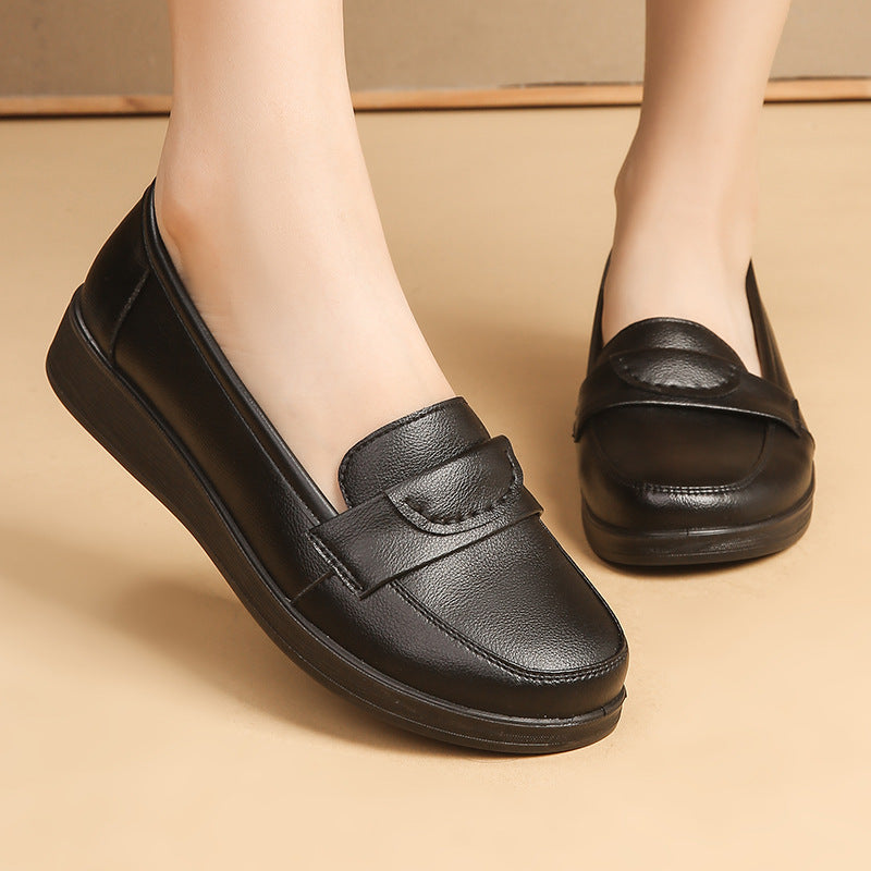 Zapato Ortopédico Cuero Premium Horizonte Selene Armonía, Comodidad Sin Dolor Todo el Día