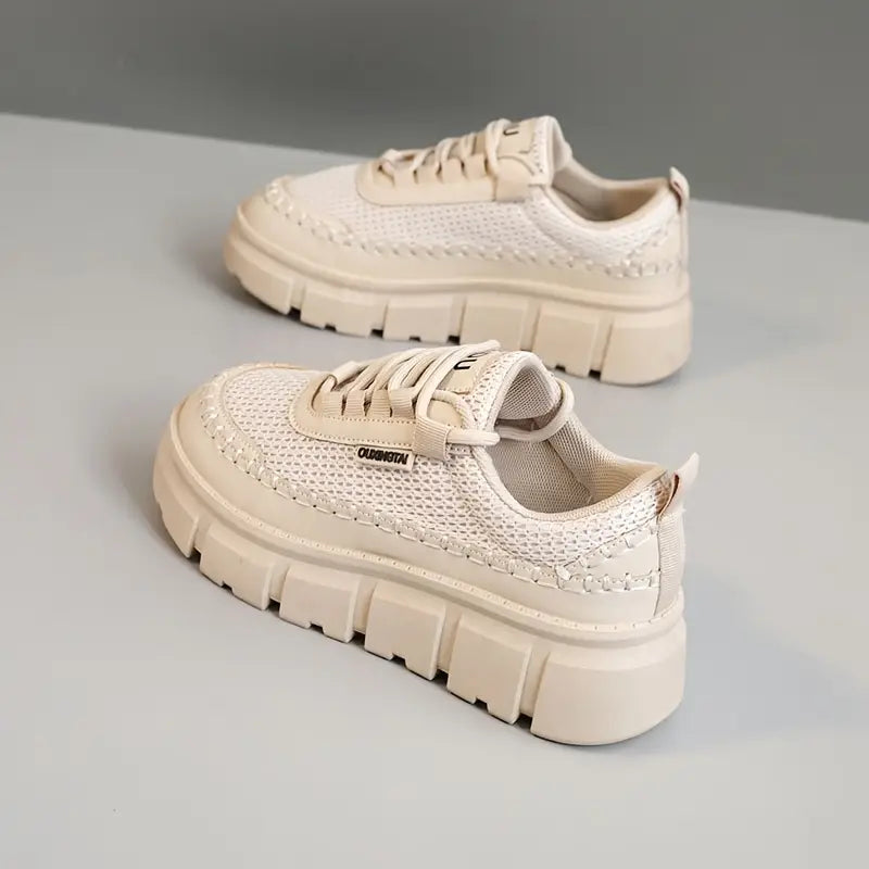 Zapatillas Casual Suela Gruesa Nube Jazz Horizonte, Comodidad Ultraligera Todo el Día