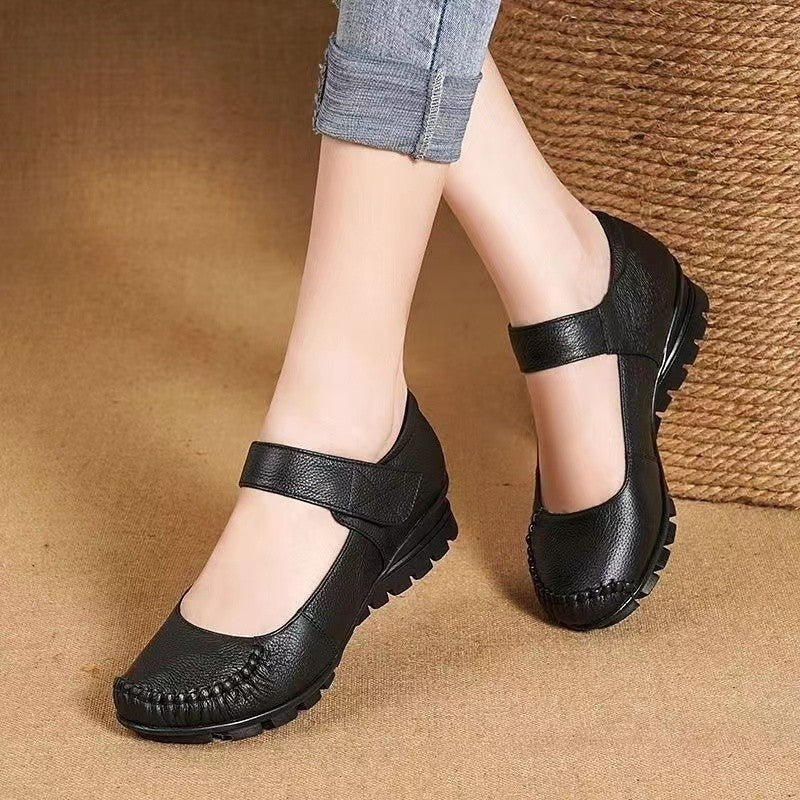 Zapato Ortopédico Cuero Suave Serenidad Prisma Camino, Máximo Confort y Estabilidad Diaria