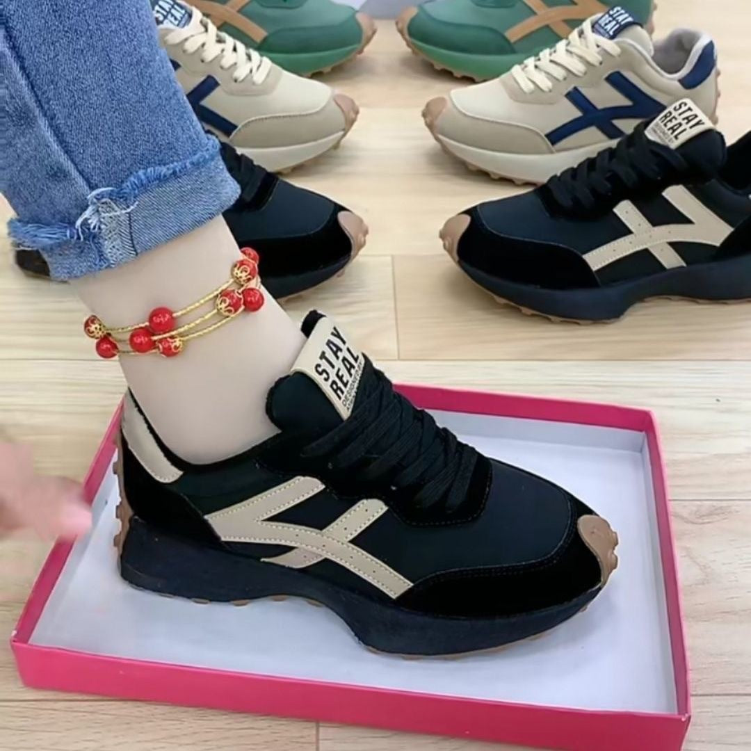 Zapatillas Deportivas Malla Transpirable Nube Aurora Flow, Comodidad Suprema Todo el Día