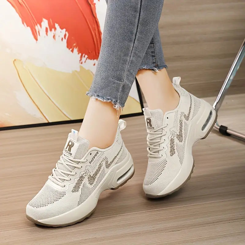 Zapatillas Deportivas Tejido Transpirable Nube Jazz Equilibrio, Comodidad Extrema Todo el Día