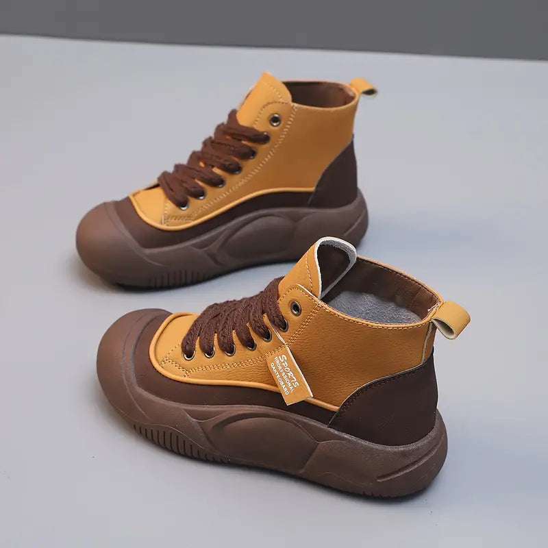 Botas Altas Suela Ortopédica Nube Armonía Camino, Confort y Soporte Todo el Día