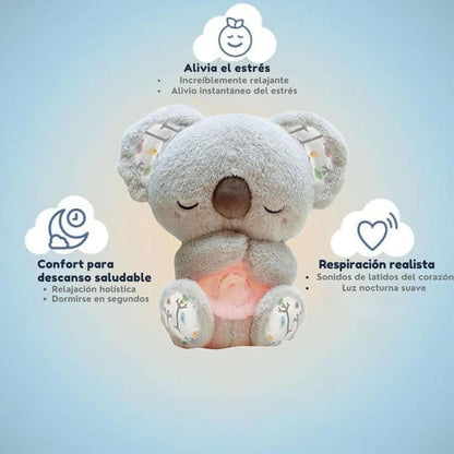 Peluche Relajante Sonidos Luna Serenidad, Sueño Profundo Sin Estrés