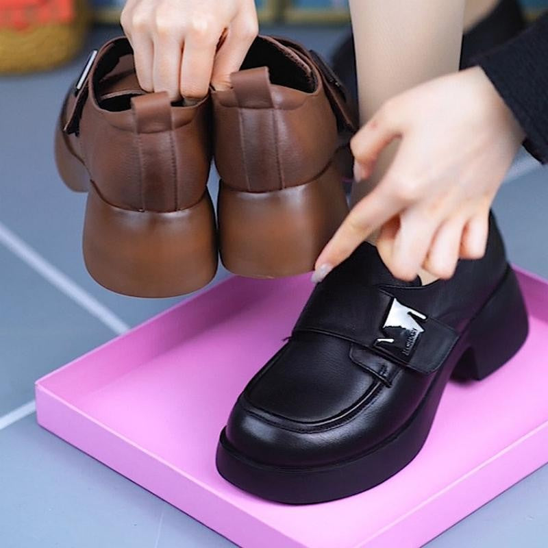 Botas Casual Cuero Impermeable Esencia Vintage Aurora, Elegancia y Confort Todo el Invierno