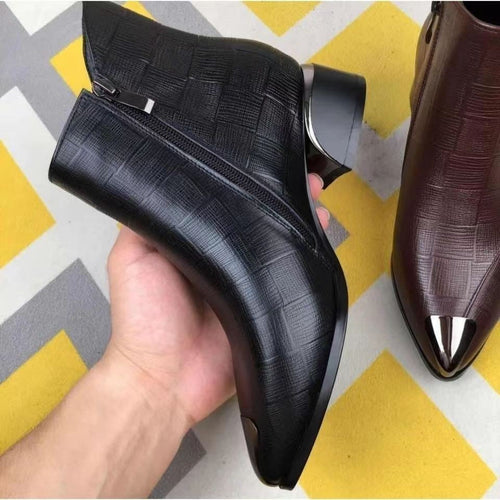 Botas Urbanas Cuero Repujado Horizonte Jazz Ímpetu, Estilo y Personalidad Únicos