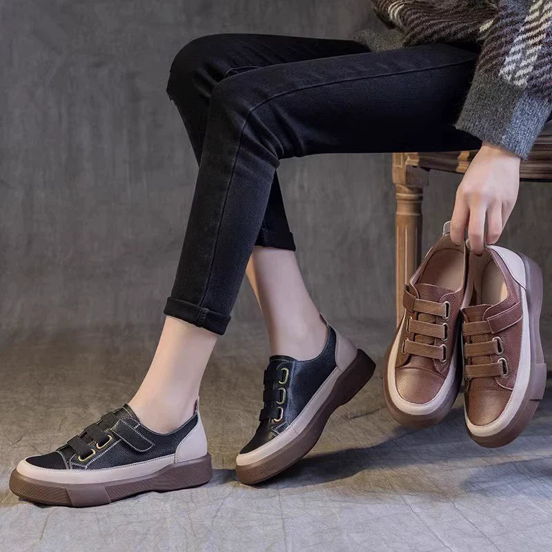 Zapato Casual Cuero Suave Prisma Serenidad, Comodidad y Estabilidad Todo el Día