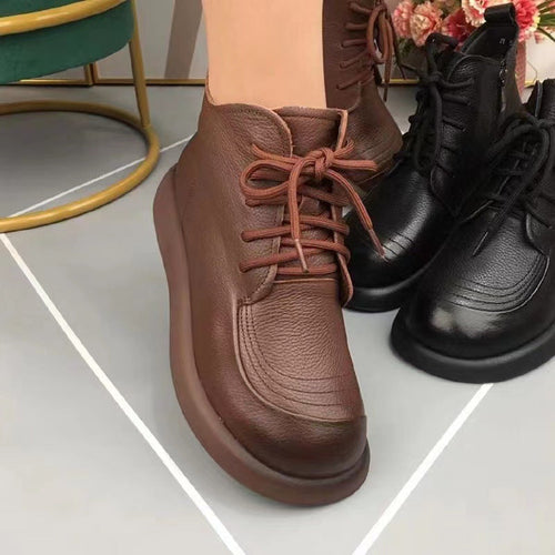 Botines de Cuero Suave Nube Aurora Íntegro, Confort Supremo Todo el Día