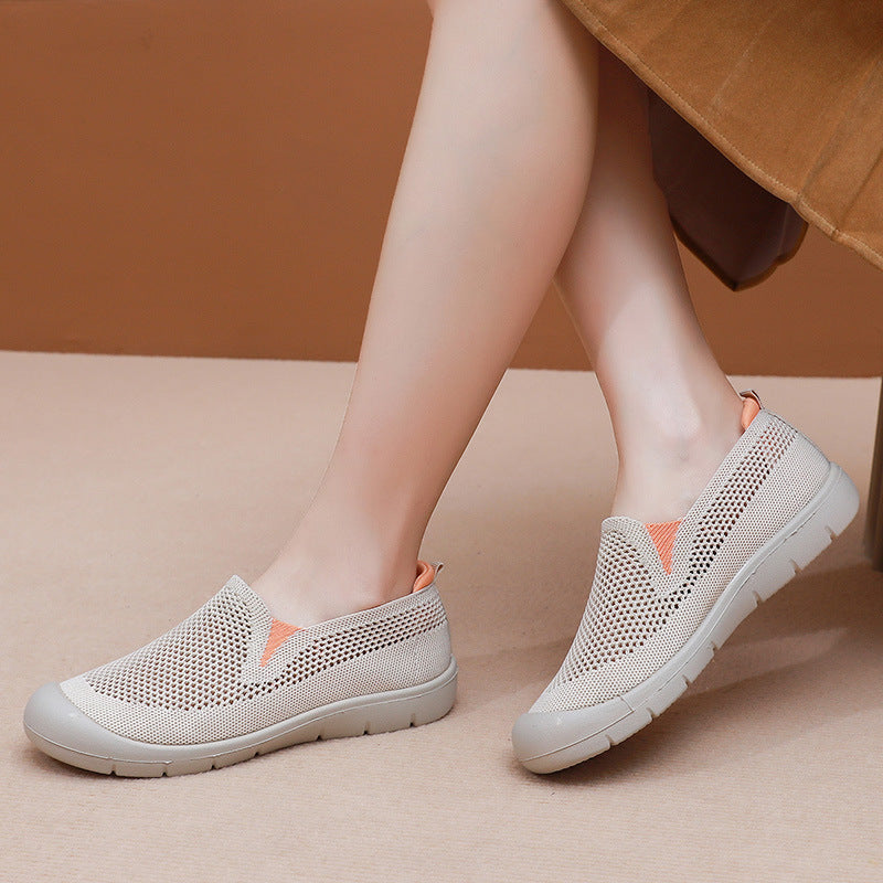 Mocassines Casuales Tejido Transpirable Aura Jazz Horizonte, Estilo y Comodidad Todo el Día