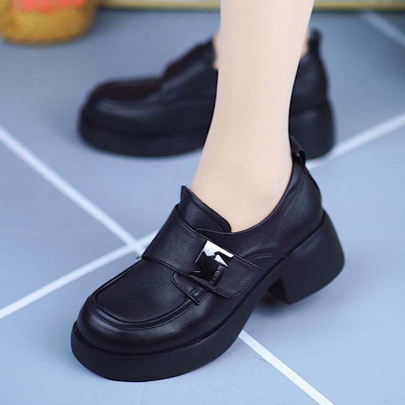 Botas Casual Cuero Impermeable Esencia Vintage Aurora, Elegancia y Confort Todo el Invierno