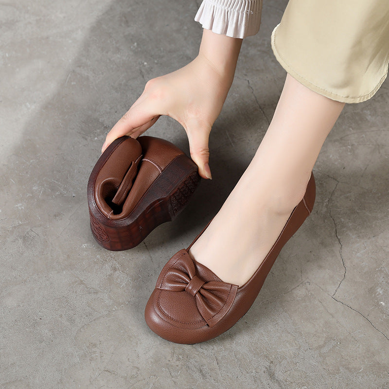 Zapato Ortopédico Cuero Suave Equilibrio Gaia Serenidad, Postura Saludable y Comodidad Diaria