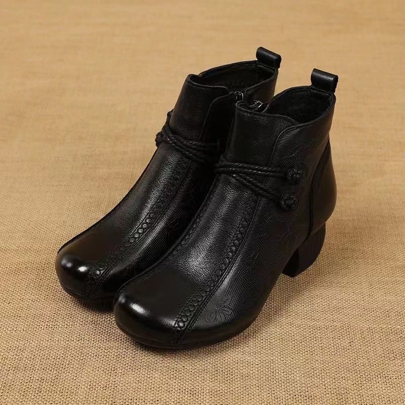 Botas Ortopédicas Cuero Suave Línea Aurora Serenidad, Alivio del Dolor y Máximo Confort