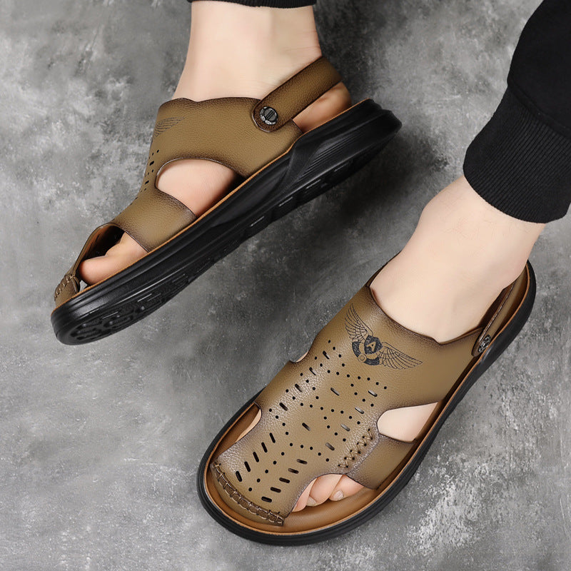 Sandalias Ortopédicas Cuero Transpirable Horizonte Camino Aura, Máximo Confort y Soporte Diario