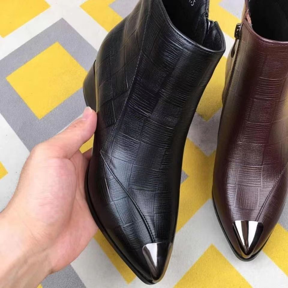 Botas Urbanas Cuero Repujado Horizonte Jazz Ímpetu, Estilo y Personalidad Únicos