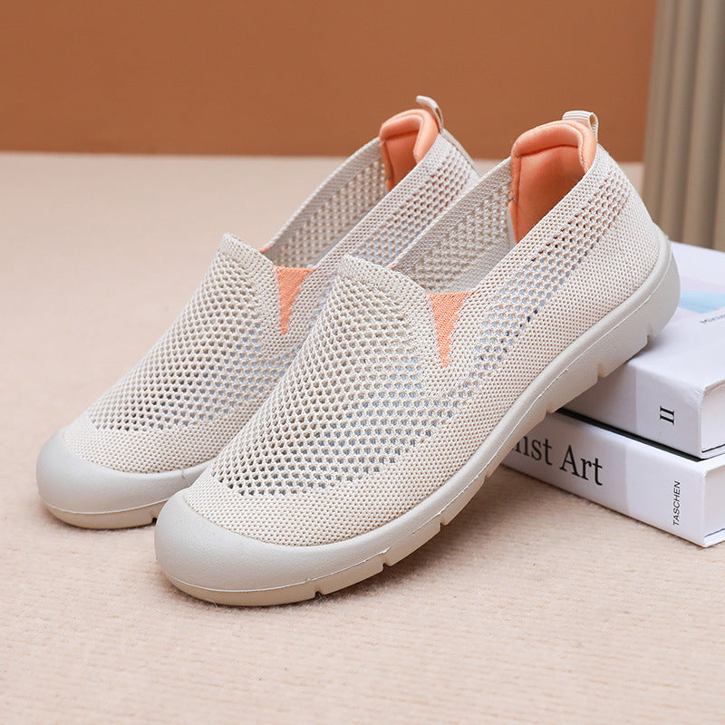 Mocassines Casuales Tejido Transpirable Aura Jazz Horizonte, Estilo y Comodidad Todo el Día