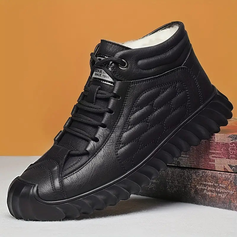 Botas Antideslizantes Forro Polar Cumbre Íntegro Invierno, Calidez y Comodidad sin Dolor