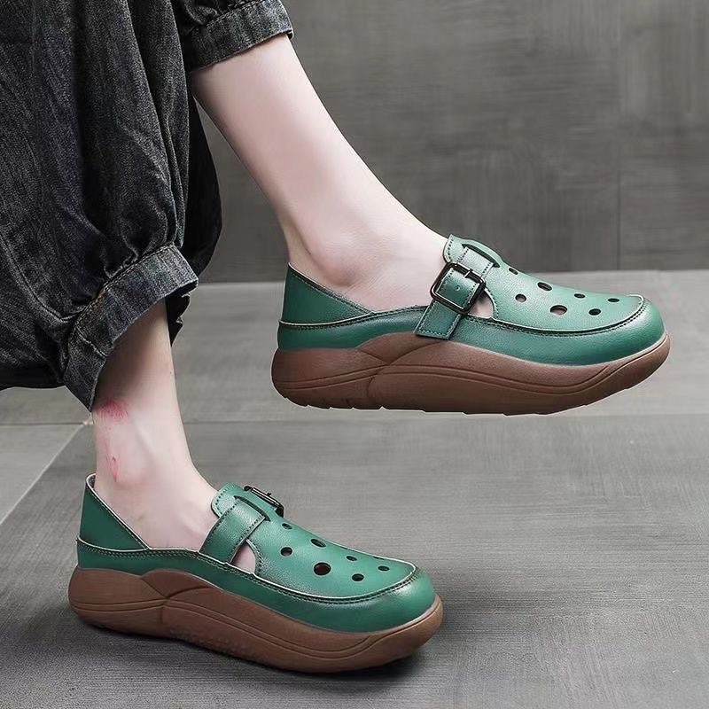 Mocassines Ortopédicos Cuero Suave Esencia Serenidad Mar, Alivio Superior Para Tus Pies