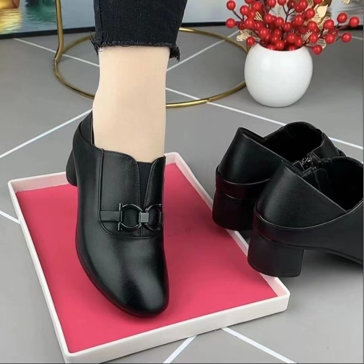 Tacones Ortopédicos Cuero Suave Eclipse Serenidad Armonía, Alivio Total para Pies Sensibles