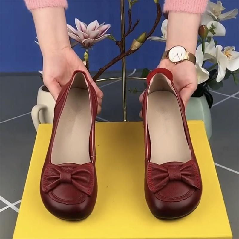 Zapato Ortopédico Cuero Suave Equilibrio Gaia Serenidad, Postura Saludable y Comodidad Diaria