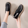Mocassines Ortopédicos Cuero Flexible Aura Camino Serenidad, Comodidad Sin Dolor Todo el Día
