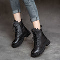 Botas Urbanas Suela Gruesa Eclipse Vintage Inspiración, Elegancia y Comodidad Todo Invierno