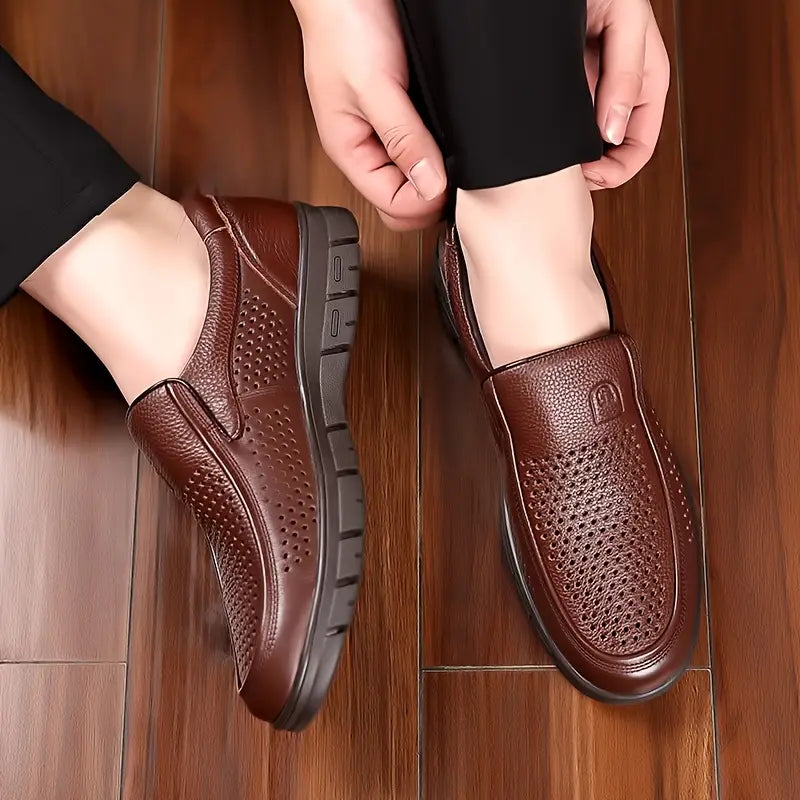 Zapato Ortopédico Cuero Suave Horizonte Serenidad, Comodidad y Apoyo Todo el Día