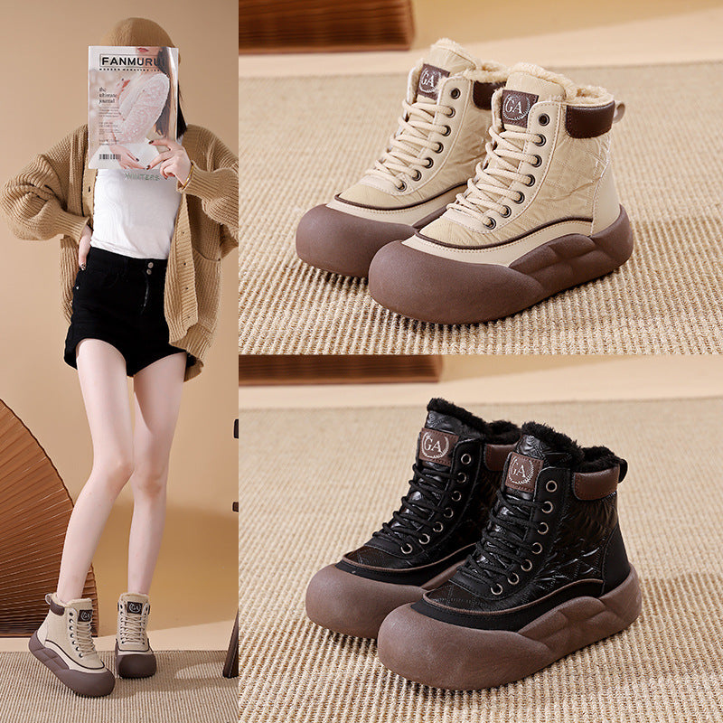 Botas Ortopédicas Algodón Polar Cumbre Serenidad Prisma, Alivio Inmediato y Postura Saludable