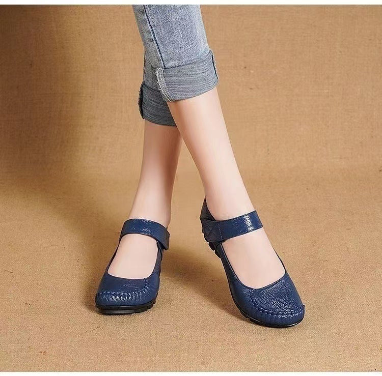 Zapato Ortopédico Cuero Suave Serenidad Prisma Camino, Máximo Confort y Estabilidad Diaria