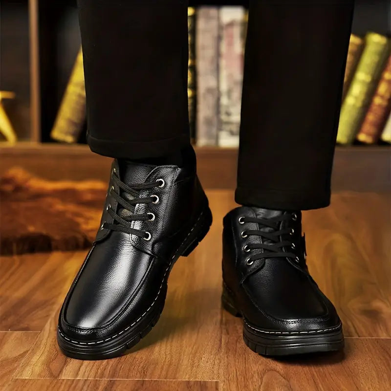 Zapato Ortopédico Cuero Suave Equilibrio Andes Serenidad, Alivio Instantáneo Para Tus Pies