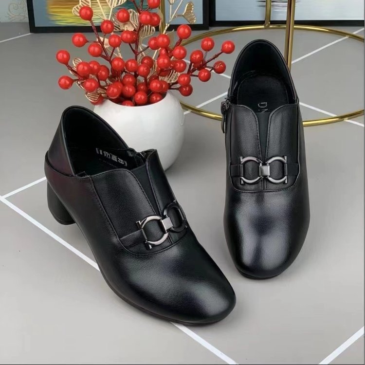 Tacones Ortopédicos Cuero Suave Eclipse Serenidad Armonía, Alivio Total para Pies Sensibles