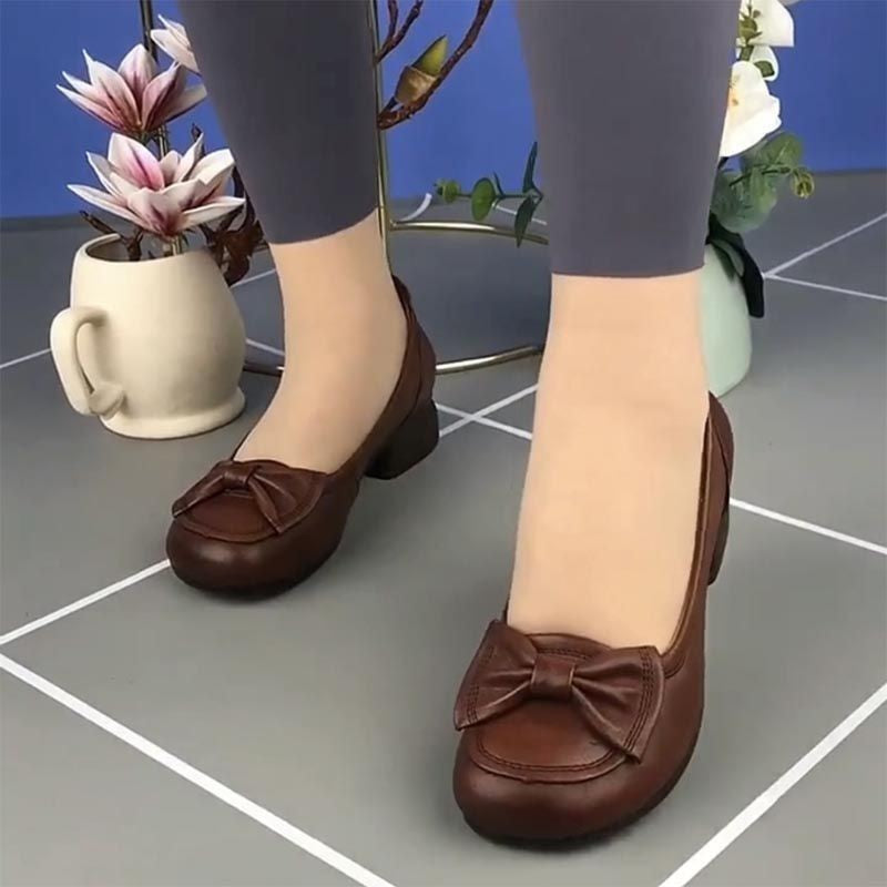 Zapato Ortopédico Cuero Suave Equilibrio Gaia Serenidad, Postura Saludable y Comodidad Diaria