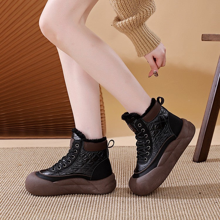 Botas Ortopédicas Algodón Polar Cumbre Serenidad Prisma, Alivio Inmediato y Postura Saludable