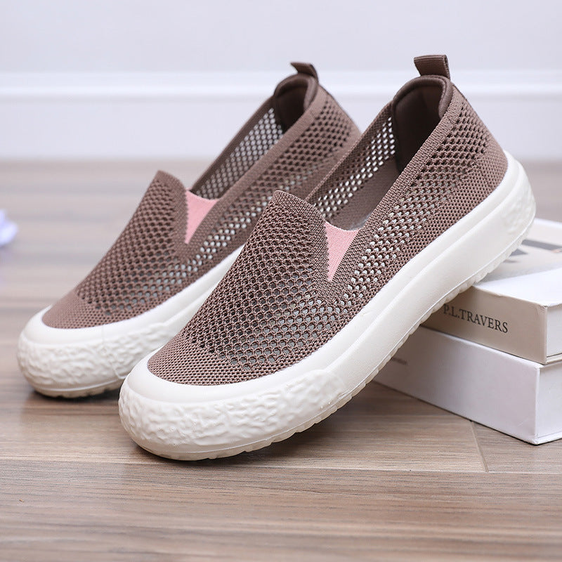 Mocassines Casuales Tejido Transpirable Aura Jazz Horizonte, Estilo y Comodidad Todo el Día