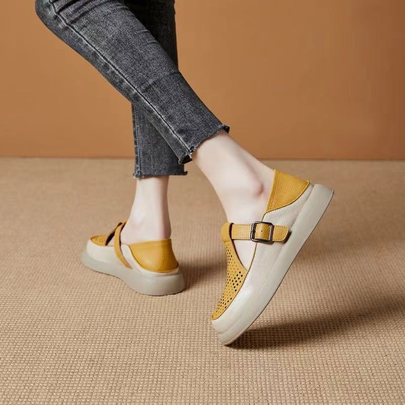 Zapato Ortopédico Cuero Suave Eco Atlas Serenidad, Comodidad Saludable Todo el Día