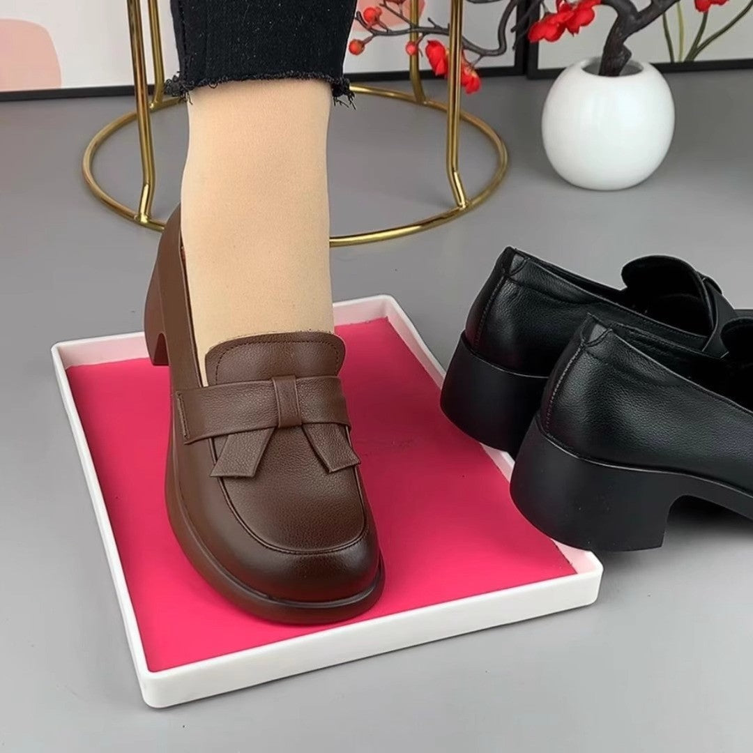 Zapato Ortopédico Cuero Genuino Esencia Serenidad Travesía, Comodidad y Estilo Todo el Día