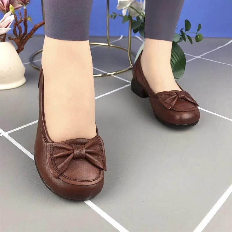 Zapato Ortopédico Cuero Suave Equilibrio Gaia Serenidad, Postura Saludable y Comodidad Diaria