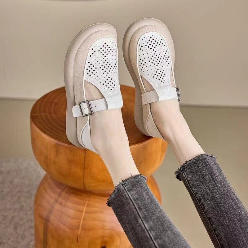 Zapato Ortopédico Cuero Suave Eco Atlas Serenidad, Comodidad Saludable Todo el Día