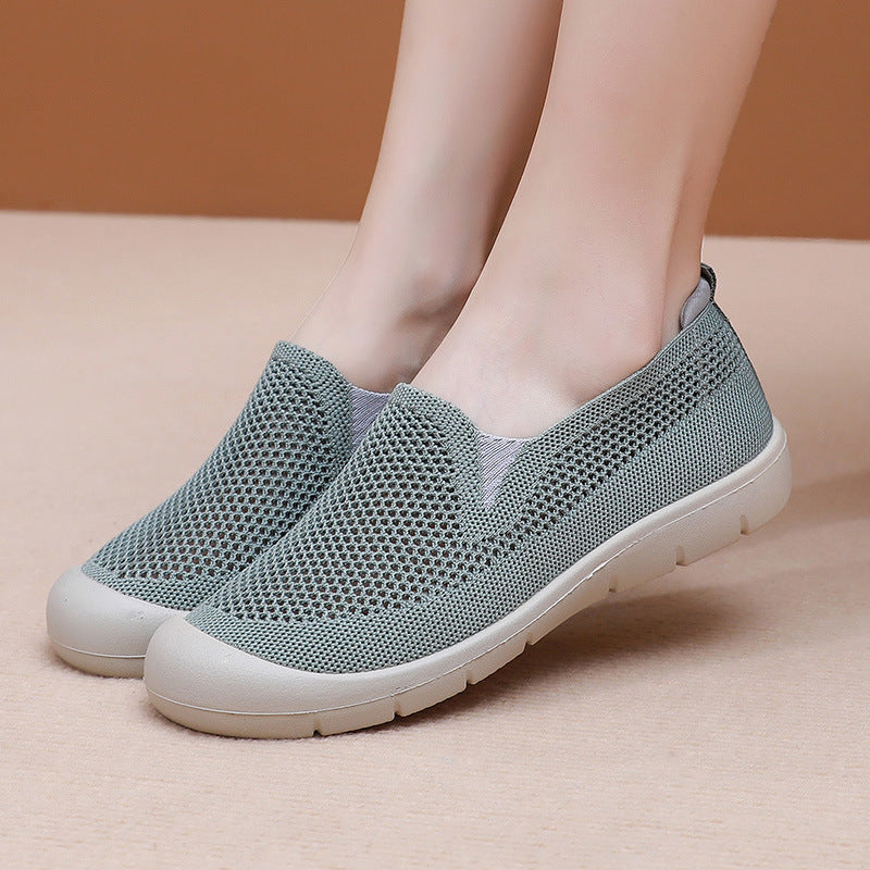 Mocassines Casuales Tejido Transpirable Aura Jazz Horizonte, Estilo y Comodidad Todo el Día